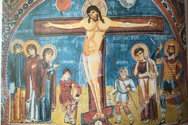 Goreme Open Air Museum (The Dark Church-The Crucifixion)