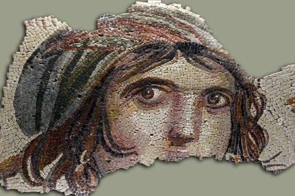 Zeugma Museum - Gypsy Girl Mosaic